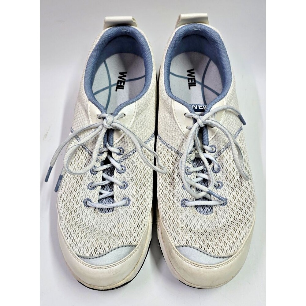 Dr. Andrew Weil Rhythm Women's Size 11W White 1st Ray Flex Orthotic Walking Shoe